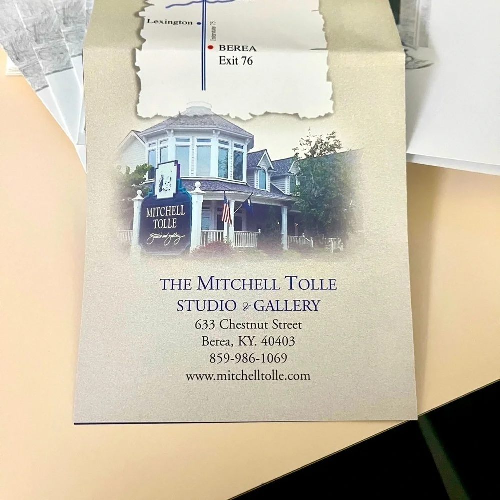 Mitchell Tolle Basketball Blank Greeting Cards “In the Doorway”